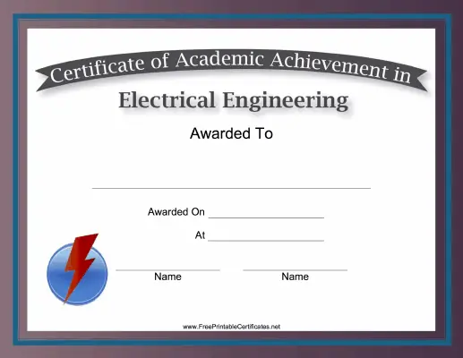 Electrical Engineering Academic