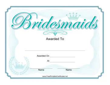Wedding Bridesmaids