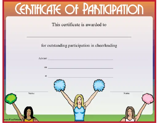Cheerleading Participation