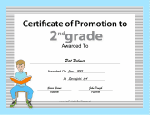 2nd Grade Promotion