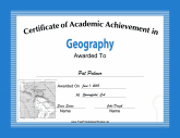 Geography Academic