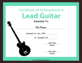 Lead Guitar Instrumental Music