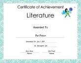 Literature Achievement
