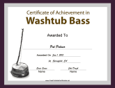 Washtub Bass Instrumental Music