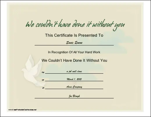 Funny Award Certificates. Funny Certificate
