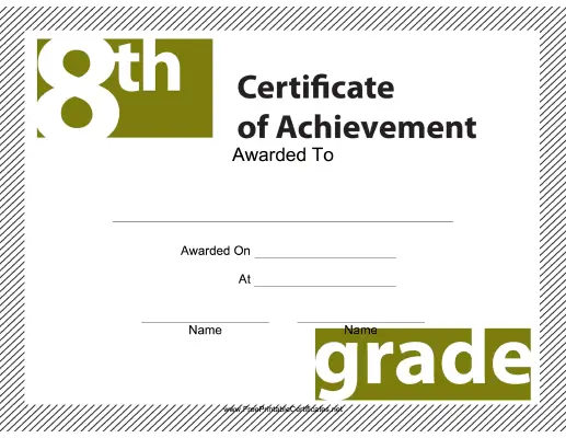 8th Grade Achievement
