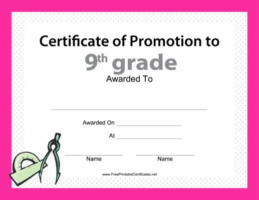 9th Grade Promotion