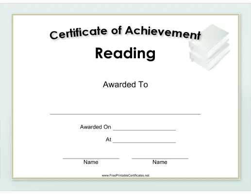 Achievement in Reading