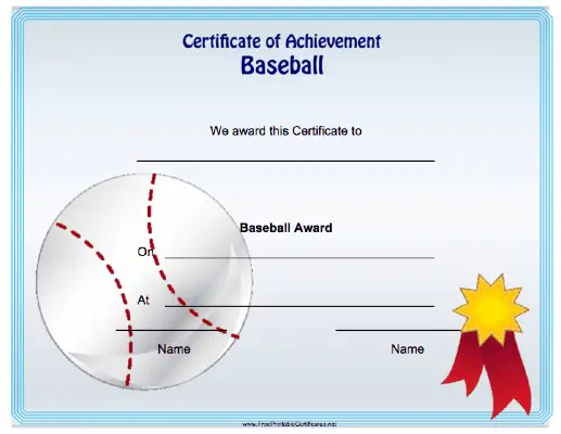 Baseball Achievement