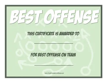 Best Offense Award