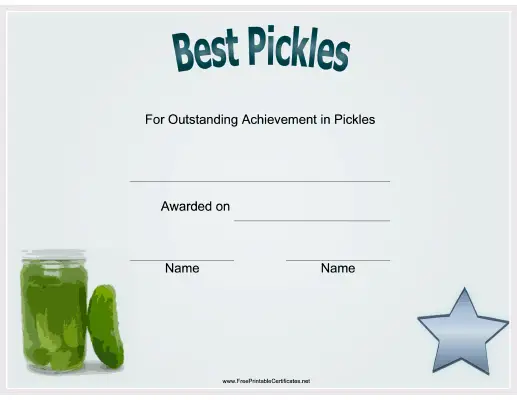 Best Pickles