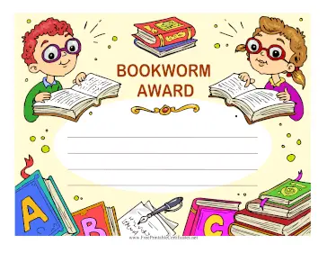 Bookworm Award