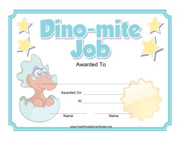 Dinomite Job