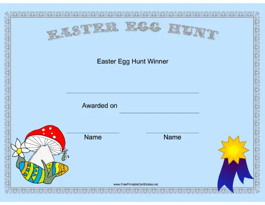 Easter Egg Hunt Winner