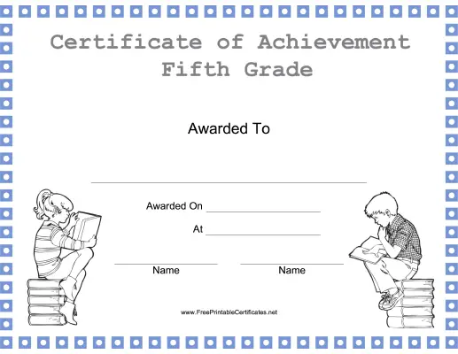 Fifth Grade Achievement