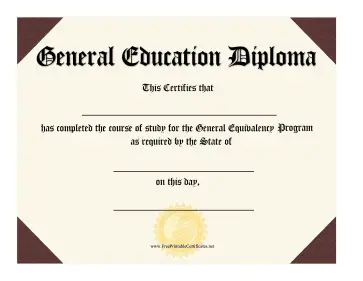GED Diploma