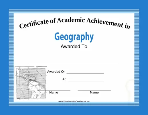 Geography Academic