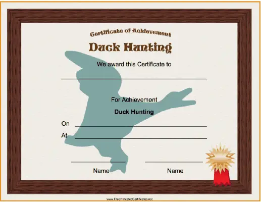 Hunting Duck Achievement