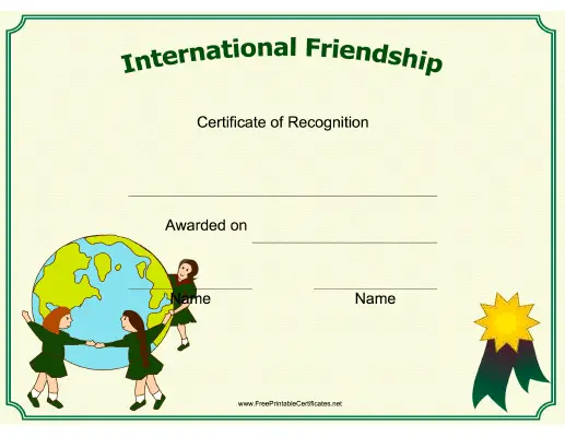 International Friendship