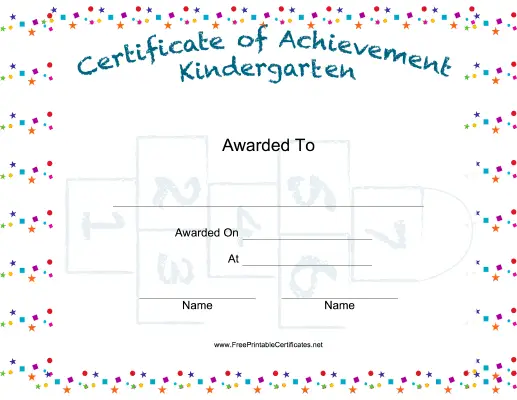 Kindergarten Achievement