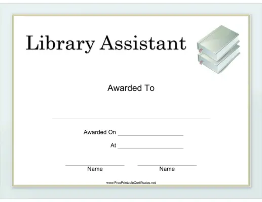 Library Assistant