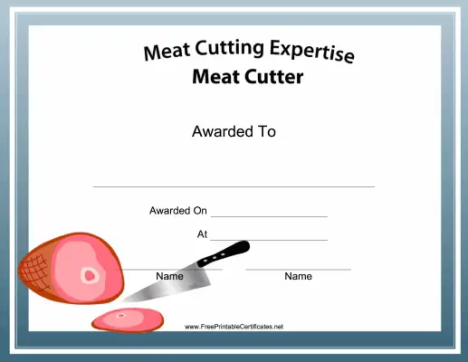Meat Cutter Employment