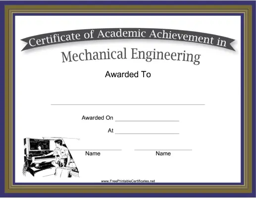 Mechanical Engineering Academic