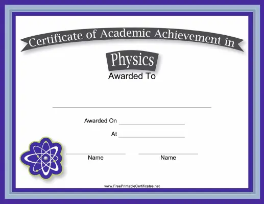 Physics Academic