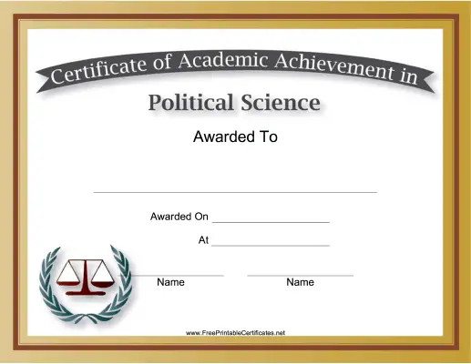 Political Science Academic