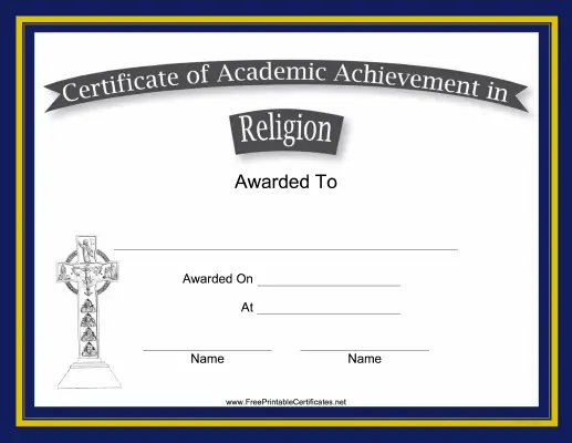 Religion Academic