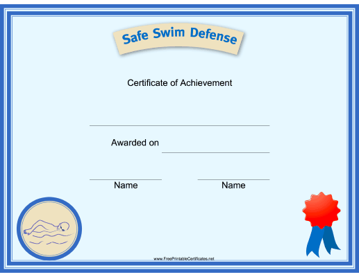 Scout Safe Swim