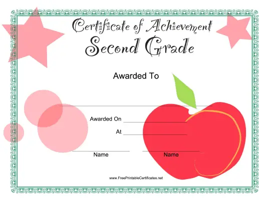 Second Grade Achievement