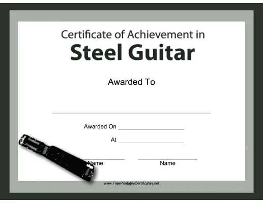 Steel Guitar Instrumental Music