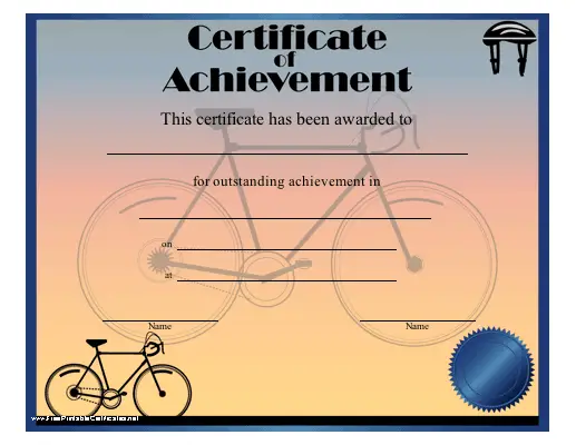 Achievement - Cycling