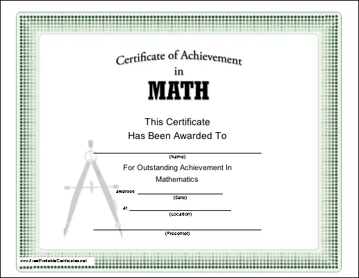 Math Achievement