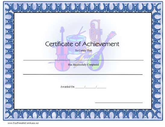 Achievement - Music