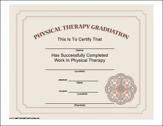 Physical Therapy Graduation