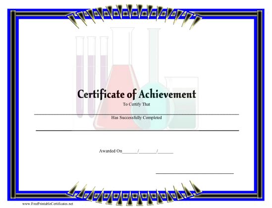 Achievement - Science