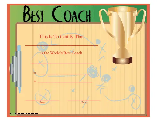 World's Best Coach