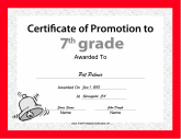 7th Grade Promotion