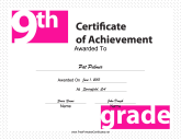 9th Grade Achievement
