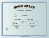 Bingo Award