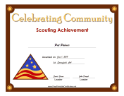 Celebrating Community Badge