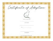 Adoption Cat