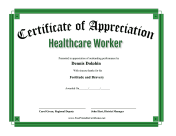 Appreciation Healthcare Worker