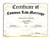 Common Law Marriage