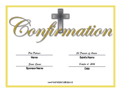 Confirmation Name Change