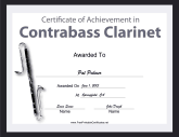 Contrabass Clarinet Instrumental Music