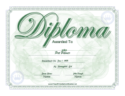 Diploma Green