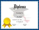 Diploma with Ribbon